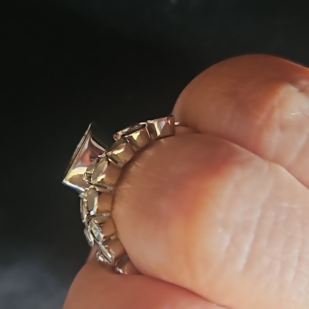 Polki Diamond Stackable Rings - Picture 6 of 15